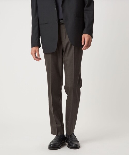 TW サキソニー アジャスター スリム スラックス -ウォッシャブル