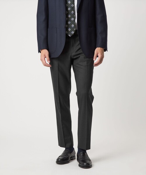 TW サキソニー アジャスター スリム スラックス -ウォッシャブル