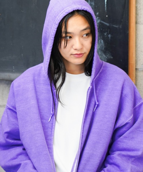 TOWNCRAFT / タウンクラフト 90S PIGMENT FULL ZIP HOODIE