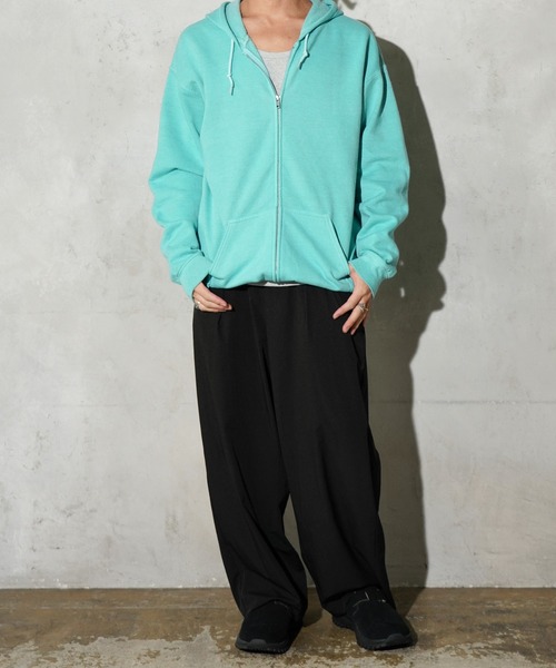 TOWNCRAFT / タウンクラフト 90S PIGMENT FULL ZIP HOODIE