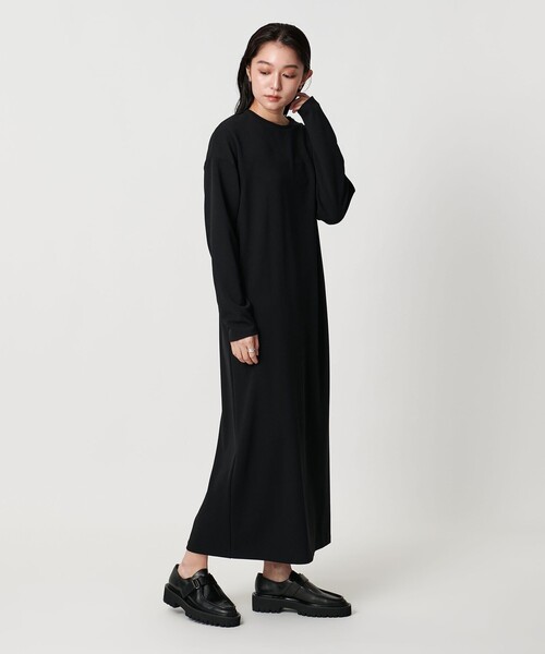 MARW UNITED ARROWS＞ジャージー ロングスリーブ ワンピース