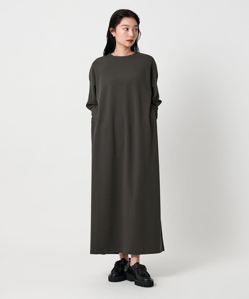 MARW UNITED ARROWS＞ジャージー ロングスリーブ ワンピース