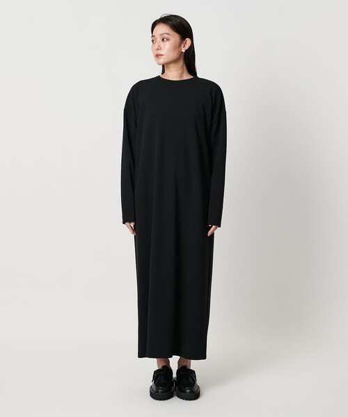 【新品】 MARW UNITED ARROWS ベーシック ワンピース 半袖 MARW UNITED ARROWS＞ジャージー ロングスリーブ ワンピース