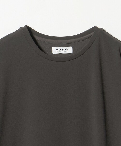 MARW UNITED ARROWS（マルゥ ユナイテッドアローズ）の「＜MARW UNITED ARROWS＞ジャージー ロングスリーブ ワンピース（ワンピース・レディース・オフホワイト/ブラック/ダークグレー・34/38/36）」の15枚目の写真