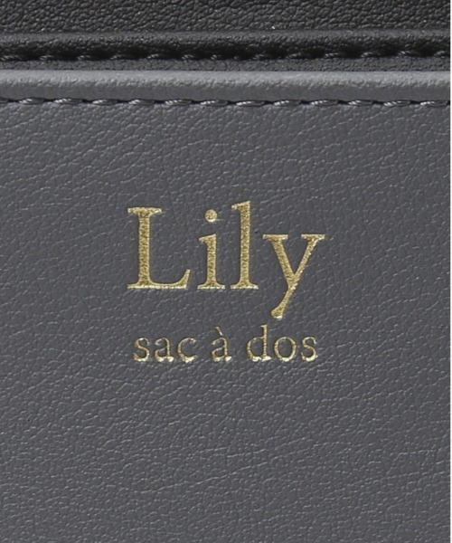 BACKYARD FAMILY（バックヤードファミリー）の「Lily リュックサック（バックパック/リュック・レディース・ベージュ/ブラウン/ブラック×グレー・FREE）」の4枚目の写真