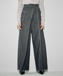 【新品タグ付き】UNITED TOKYO パネルデニムワイドパンツ現行販売モデル UNITED TOKYO ジーンズ デニム デニムパンツ パネルデニムワイド