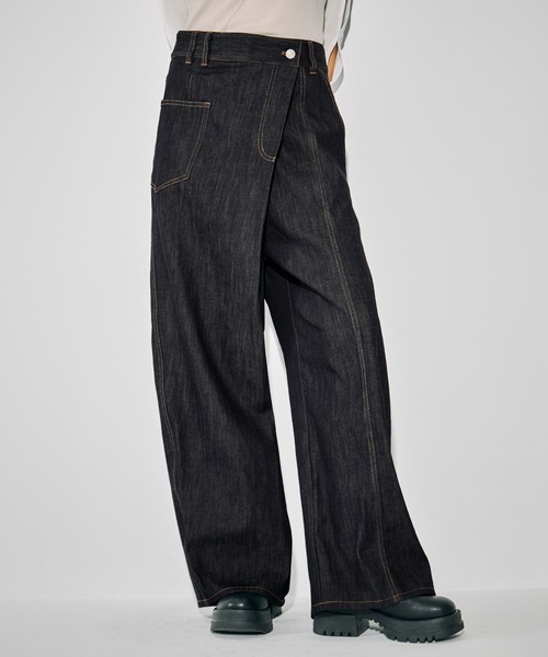 00s バランスストリートウェアワイドブラックデニムパンツロゴ刺繍BALANCE 51vHc7S7riL._AC_UY1000_.jpg