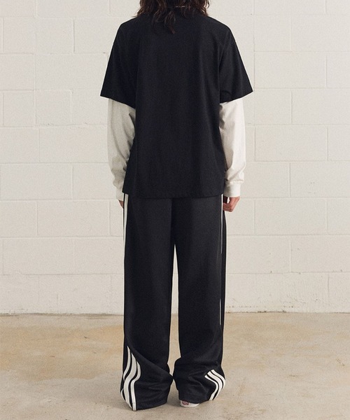 ALAND(エーランド)の「Filluminate/Taping トレーナーパンツ(その他パンツ・メンズ・ブラック・MEDIUM/SMALL)」の5枚目の写真
