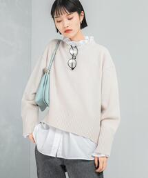 URBAN RESEARCH ROSSO WOMEN | 『WEB/一部店舗限定』エクストラファインシームデザインニット(ニット/セーター)