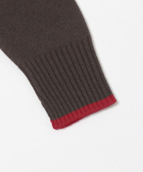 URBAN RESEARCH ROSSO WOMEN（アーバンリサーチ　ロッソ）の「『WEB/一部店舗限定』エクストラファインシームデザインニット（ニット/セーター・レディース・ホワイト系その他/ブラウン/ロイヤルブルー/グレー/イエロー系その他/ピンク系その他・FREE）」の20枚目の写真