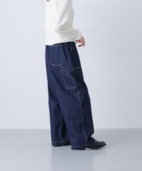 かぐれ　新品　今季　ジーンズ　2025秋冬 デニムイージーペインターパンツ デニムイージーペインターパンツ（その他パンツ）｜かぐれ