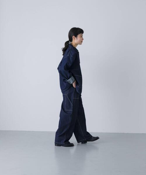 新品タグ付き かぐれ デニムイージーペインターパンツ かぐれ パンツ デニムイージーペインターパンツ レディース