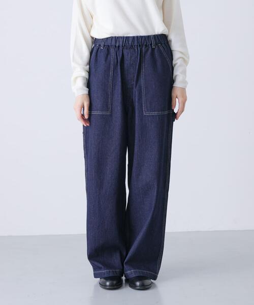 かぐれ　デニムイージーペインターパンツ　【25AW】 デニムイージーペインターパンツ（その他パンツ）｜かぐれ（カグレ）の