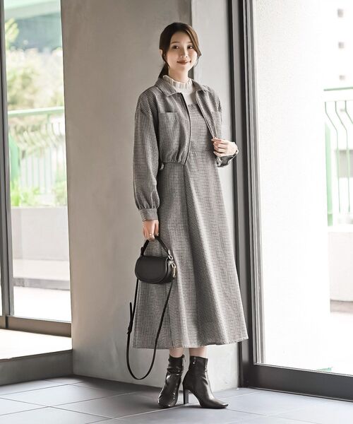 rps（アールピーエス）の「シアーネックリブニットプルオーバー（ニット/セーター・レディース・アイボリー/ブラック/杢グレー・M/L）」の21枚目の写真