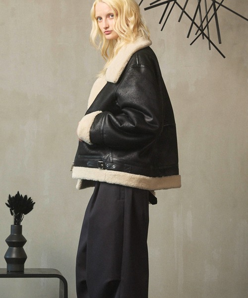 MAISON SPECIAL（メゾンスペシャル）の「《UNISEX》B-3 Fake Mouton