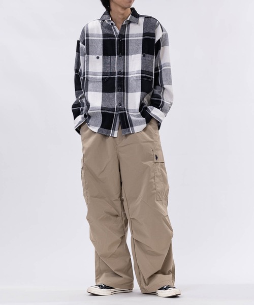 U.S. POLO ASSN.（ユーエスポロアッスン）の「【3】〔U.S.POLO ASSN.〕撥水 ワイドカーゴパンツ（カーゴパンツ・メンズ・ブラック/カーキ/ベージュ/ネイビー・LARGE/X-LARGE/MEDIUM）」の15枚目の写真