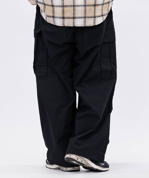 U.S. POLO ASSN.（ユーエスポロアッスン）の「【3】〔U.S.POLO ASSN.〕撥水 ワイドカーゴパンツ（カーゴパンツ・メンズ・ブラック/カーキ/ベージュ/ネイビー・LARGE/X-LARGE/MEDIUM）」の6枚目の写真
