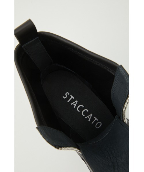 STACCATO(スタッカート)の「ミルキーIラインzipブーツ(ブーツ・レディース・ブラック・23.5cm/24.5cm/23.0cm/24.0cm/22.5㎝)」の4枚目の写真