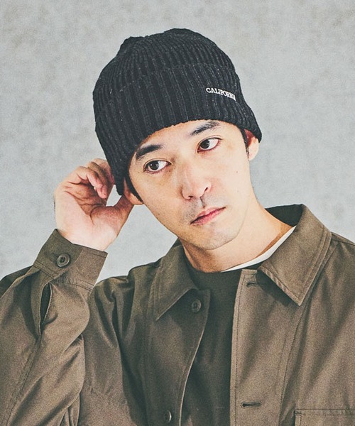 BAYFLOW(ベイフロー)の「フェードライクニットワッチ(ニットキャップ/ビーニー・メンズ・ブルー/ブラック/ベージュ・FREE)」の2枚目の写真