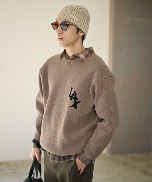 BAYFLOW（ベイフロー）の「フェードライクニットワッチ（ニットキャップ/ビーニー・メンズ・ブルー/ブラック/ベージュ・FREE）」の8枚目の写真