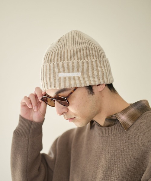 BAYFLOW（ベイフロー）の「フェードライクニットワッチ（ニットキャップ/ビーニー・メンズ・ブルー/ブラック/ベージュ・FREE）」の9枚目の写真