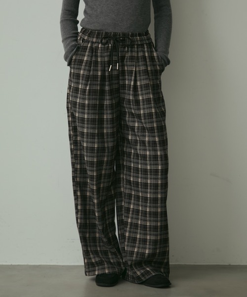 セール】check easy pants / チェックイージーパンツ（その他パンツ