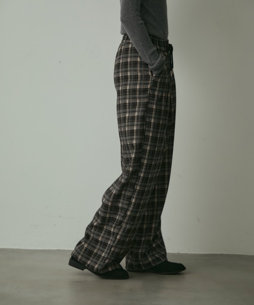 セール】check easy pants / チェックイージーパンツ（その他パンツ