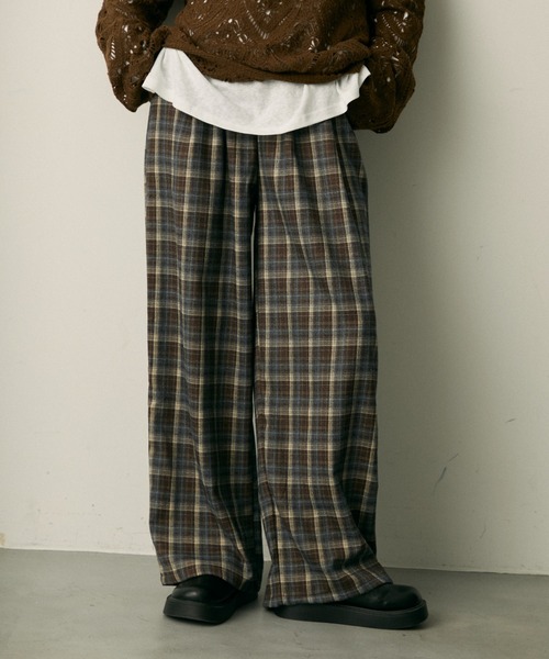 セール】check easy pants / チェックイージーパンツ（その他パンツ