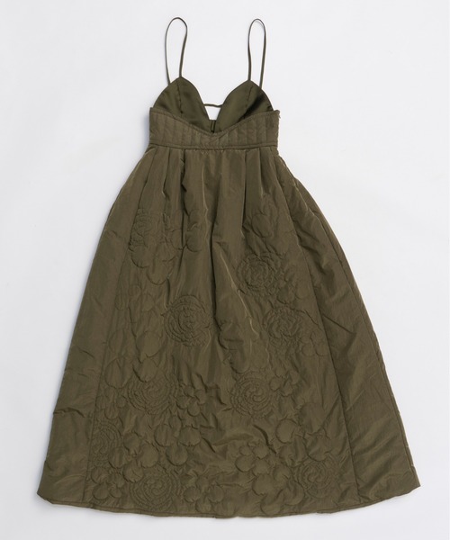 PRE-ORDER】2Way Padded Quilted Dress / 2WAY中綿キルティング