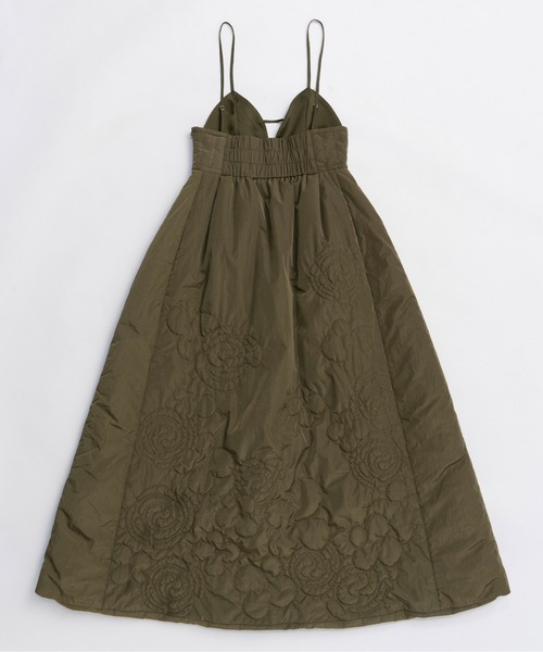 MAISON SPECIAL(メゾンスペシャル)の「2Way Padded Quilted Dress / 2WAY中綿キルティングワンピース(ワンピース・レディース・カーキ・36/38)」の12枚目の写真