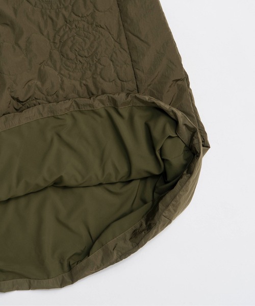 MAISON SPECIAL(メゾンスペシャル)の「2Way Padded Quilted Dress / 2WAY中綿キルティングワンピース(ワンピース・レディース・カーキ・36/38)」の3枚目の写真
