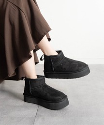 Fabby fabby | ボリュームボアショートブーツ(ブーツ)