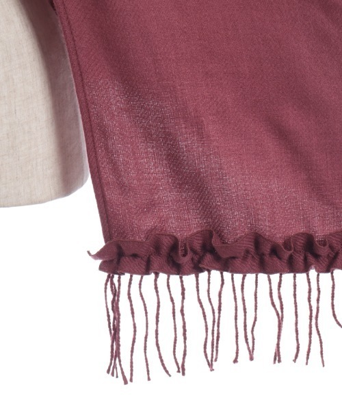 axes femme（アクシーズファム）の「ファーティペット付きストール（ストール/ショール・レディース・ベージュ/ワイン/ブラック・FREE）」の21枚目の写真