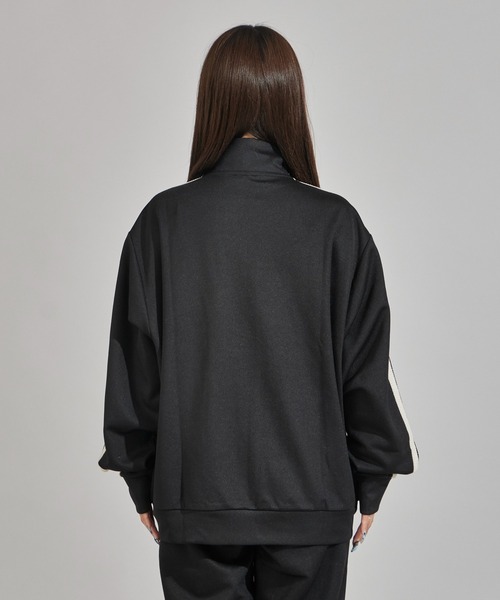 Calvin Klein/カルバンクライン DBL KNIT STRIPE TRACK JACKET