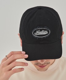 【NAUTICA】ノーティカ EMB PATCH WASHED 6P CAP キャップ 刺繍ワッペン ツートンカラー ユーズド加工 NT156