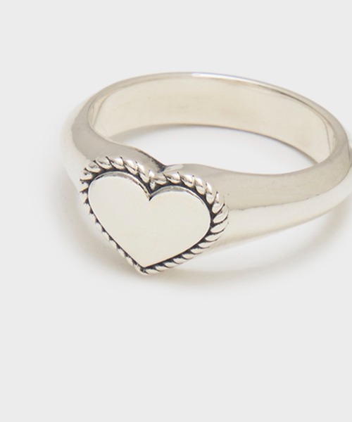 CONZ（コンズ）の「heart ring（リング・メンズ・シルバー・9/10/17/19）」の2枚目の写真