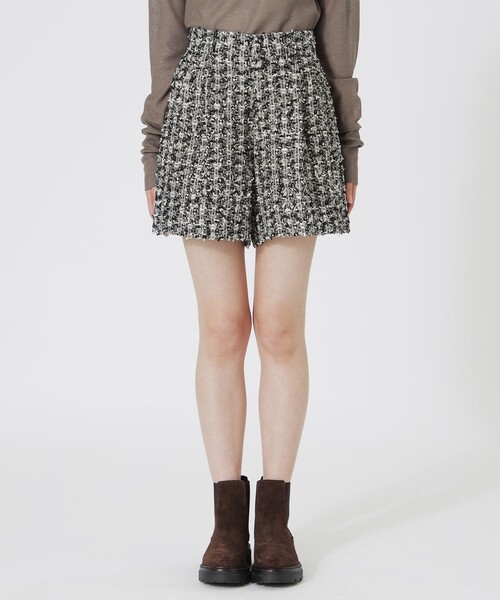 LOVELESS(ラブレス)の「ツイードタックショートパンツ(その他パンツ・レディース・ベージュ系その他4・36/34)」の7枚目の写真