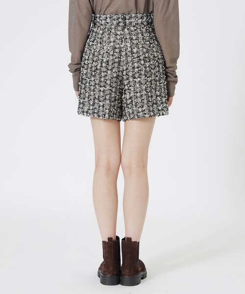 LOVELESS(ラブレス)の「ツイードタックショートパンツ(その他パンツ・レディース・ベージュ系その他4・36/34)」の9枚目の写真