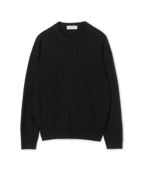 トゥモローランドトリコ★未使用タグ付★ケーブルクルーネックプルオーバーニット★紺 セール】 TOMORROWLAND TRICOT メリノベーシック クルーネックプル