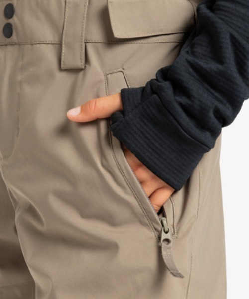 MASH UP YOUTH BIB/クイックシルバーキッズスキースノーボード