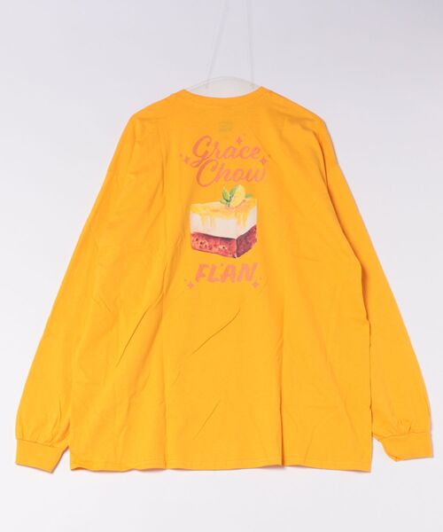 ARCHIVER(アーカイバ)の「【RES】【GRACE CHOW FLAN】 L/S プリントTシャツ(Tシャツ/カットソー・レディース・オレンジ/グリーン・X-LARGE)」の10枚目の写真