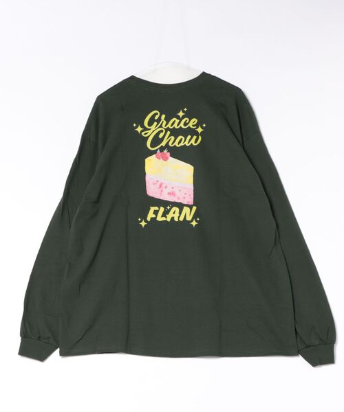 ARCHIVER(アーカイバ)の「【RES】【GRACE CHOW FLAN】 L/S プリントTシャツ(Tシャツ/カットソー・レディース・オレンジ/グリーン・X-LARGE)」の11枚目の写真