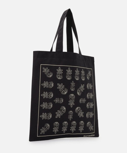 marimekko(マリメッコ)の「【kioski】Vankka Vihkiruusu / tote bag(トートバッグ・レディース・ブラック・FREE)」の3枚目の写真