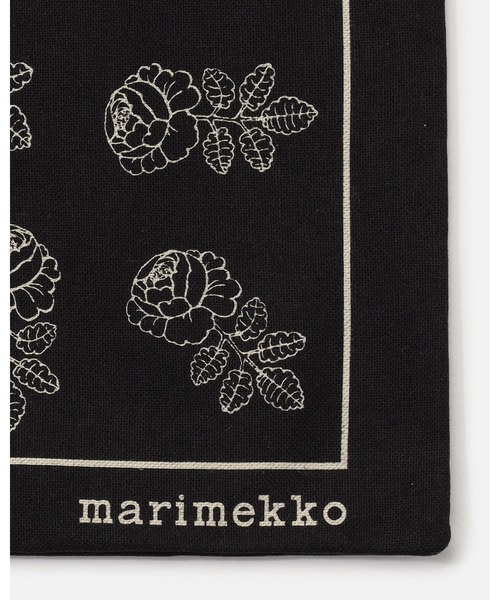 marimekko(マリメッコ)の「【kioski】Vankka Vihkiruusu / tote bag(トートバッグ・レディース・ブラック・FREE)」の8枚目の写真