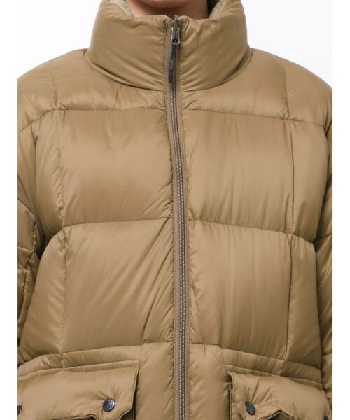 TAION（タイオン）の「TAION別注 リバーシブルダウン（ダウンジャケット/コート・レディース・ブラウン/ブラック・SMALL/MEDIUM）」の18枚目の写真