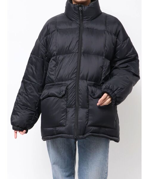 TAION（タイオン）の「TAION別注 リバーシブルダウン（ダウンジャケット/コート・レディース・ブラウン/ブラック・SMALL/MEDIUM）」の10枚目の写真