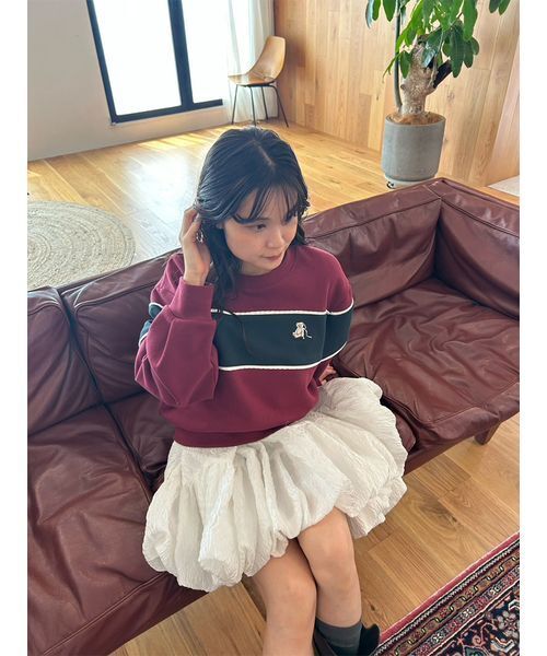 セール】ジャカードバルーンミニワンピース（ワンピース）｜LILY BROWN