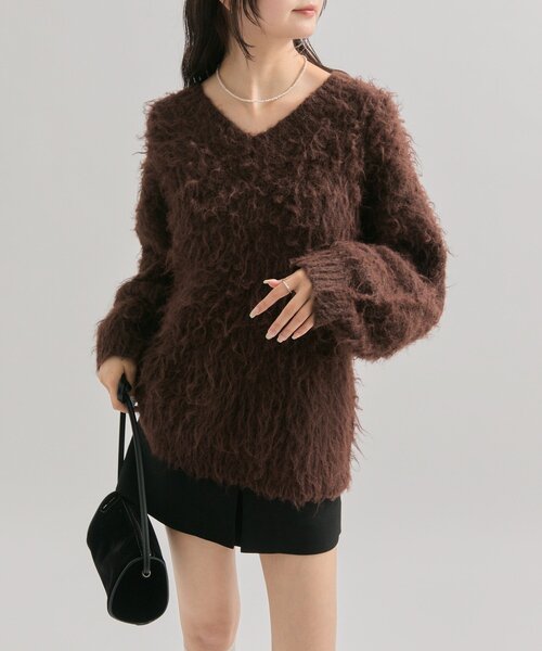 【限定値下げ】H BEAUTYANDYOUTH シャギーニット 楽天市場】【SALE／50%OFF】スーパー シャギー ニット BEAUTY&YOUTH