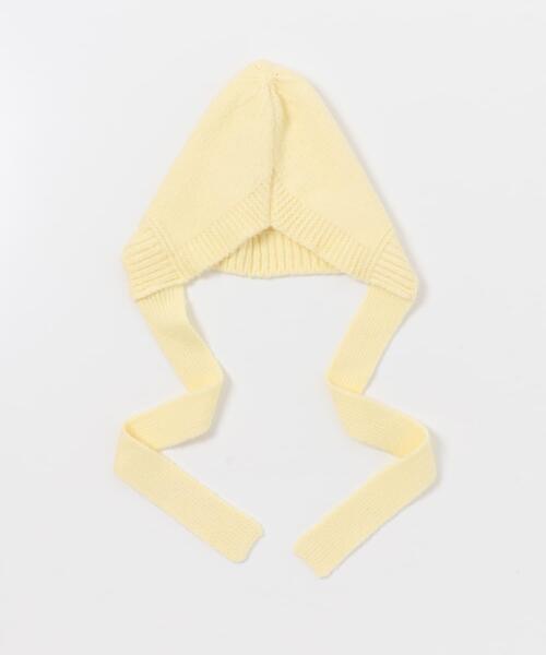 SMELLY(スメリー)の「ニットキャップボンネット(ニットキャップ/ビーニー・レディース・ブラック/アイボリー・-)」の14枚目の写真