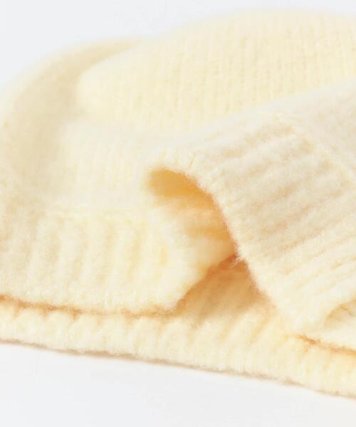 SMELLY(スメリー)の「ニットキャップボンネット(ニットキャップ/ビーニー・レディース・ブラック/アイボリー・-)」の13枚目の写真